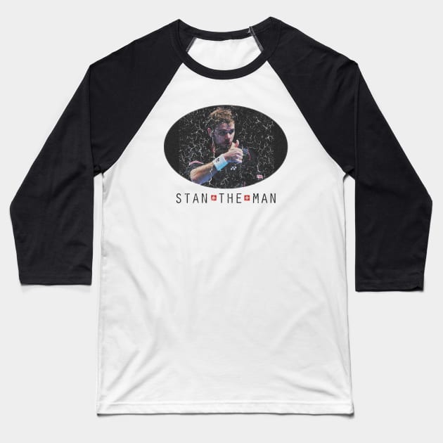 Stan The Man Baseball T-Shirt by FreedoomStudio